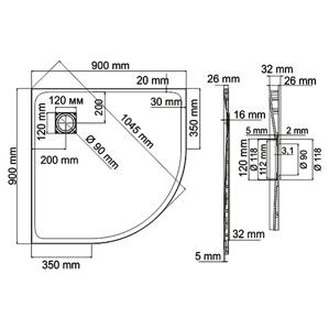     900*900  WasserKRAFT Main 41T01 