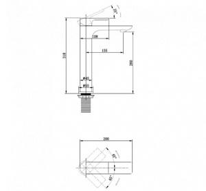    ABBER Weiss Insel AF8011B  