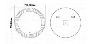     800  Art & Max Romantic AM-Rom-800-800-DS-F