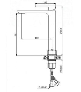     BelBagno Luce LUC-LMC-CRM 