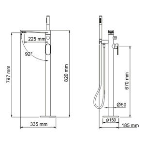     WasserKRAFT Dinkel 5821  