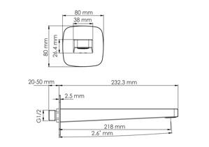     WasserKRAFT Nuthe A315   Soft-touch