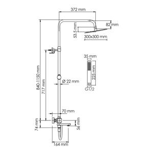      WasserKRAFT A199.118.103.087.CH Thermo  