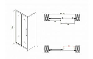   140*195  ABBER Schwarzer Diamant AG30140BH  ,  