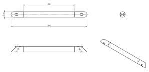    Langberger Footrest 71155  /