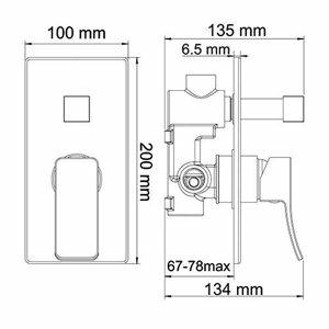     WasserKRAFT Aller 10641 White  /