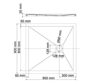   900*900  WasserKRAFT Aller 10T03   ,  - 