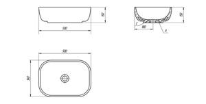   500*360  Cersanit Moduo 50 Square A63570 