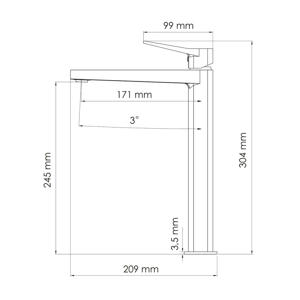     WasserKRAFT Weil 2303H   Soft-touch