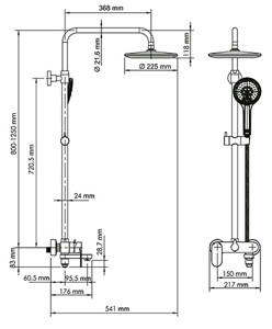       WasserKRAFT Elbe A17401   Soft-touch