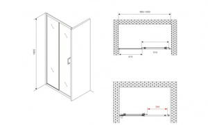   100*190  ABBER Schwarzer Diamant AG301005  ,  