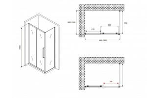   1000*1000*1950  ABBER Schwarzer Diamant AG30100BH-S100B  ,  