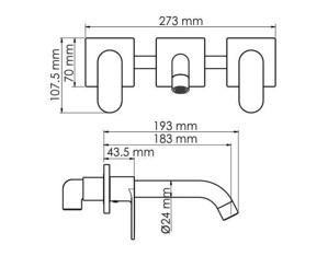     WasserKRAFT Elbe 7445   Soft-touch