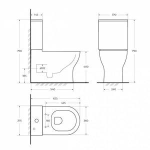    BelBagno Energia BB8134CPR/SC/BB8134T 