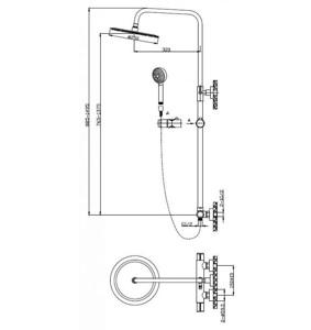     BelBagno Uno UNO-DOCM-CRM  