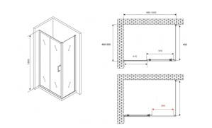   1000*500*1900  ABBER Schwarzer Diamant AG301005-S505  ,  