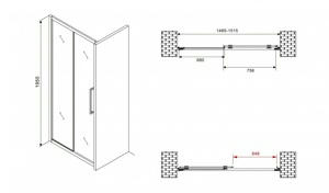   150*195  ABBER Schwarzer Diamant AG30150B  ,  