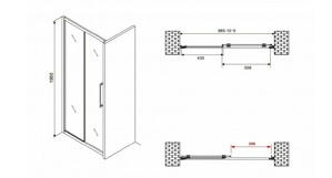   100*195  ABBER Schwarzer Diamant AG30100MH  ,  