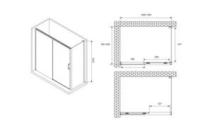   1300*1000*2000  ABBER Komfort AG93130-S102  ,  