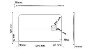   1200*900  WasserKRAFT Neime 19T07 ,  - 