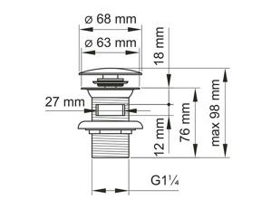     WasserKRAFT Push-up A073  