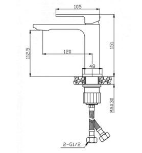    BelBagno Luce LUC-LVM-CRM 