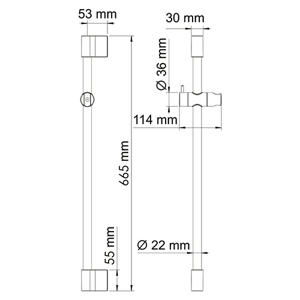   WasserKRAFT Abens A076   Soft-touch