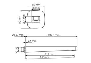     WasserKRAFT Saale A316   Soft-touch