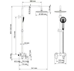   WasserKRAFT A18501  Soft-touch