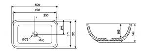   500*390  ABBER Rechteck AC2202MBE - 