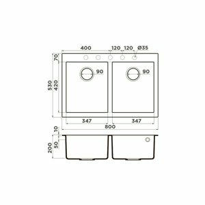   800*530  Omoikiri Bosen 80-2 GR 4993569   (Leningrad grey)