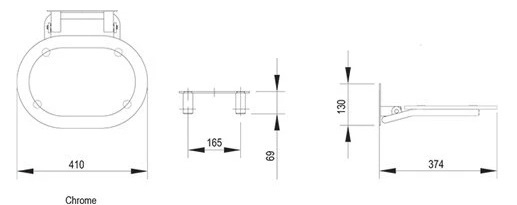     RAVAK Ovo Chrome B8F0000029  /