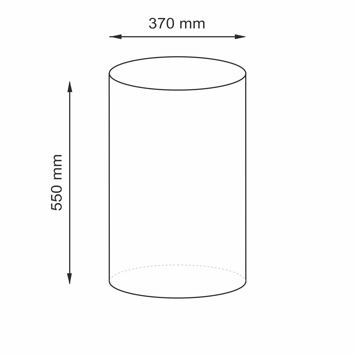  370*370*550  WasserKRAFT Lossa WB-811