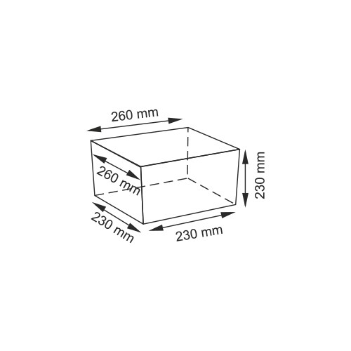   260*260*230  WasserKRAFT Lopau WB-320-S 