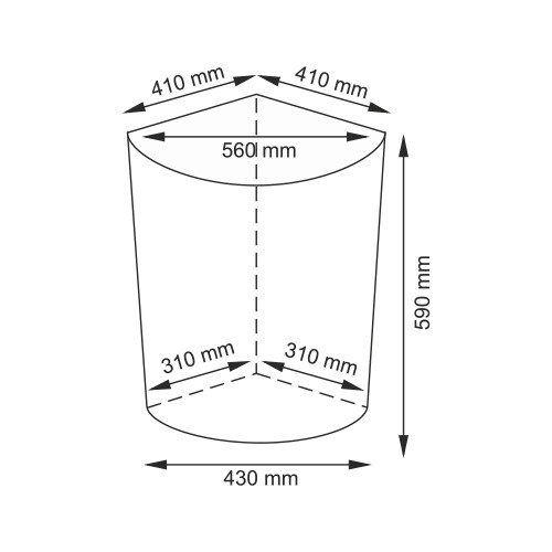       410*410*590  WasserKRAFT Salm WB-270-L -