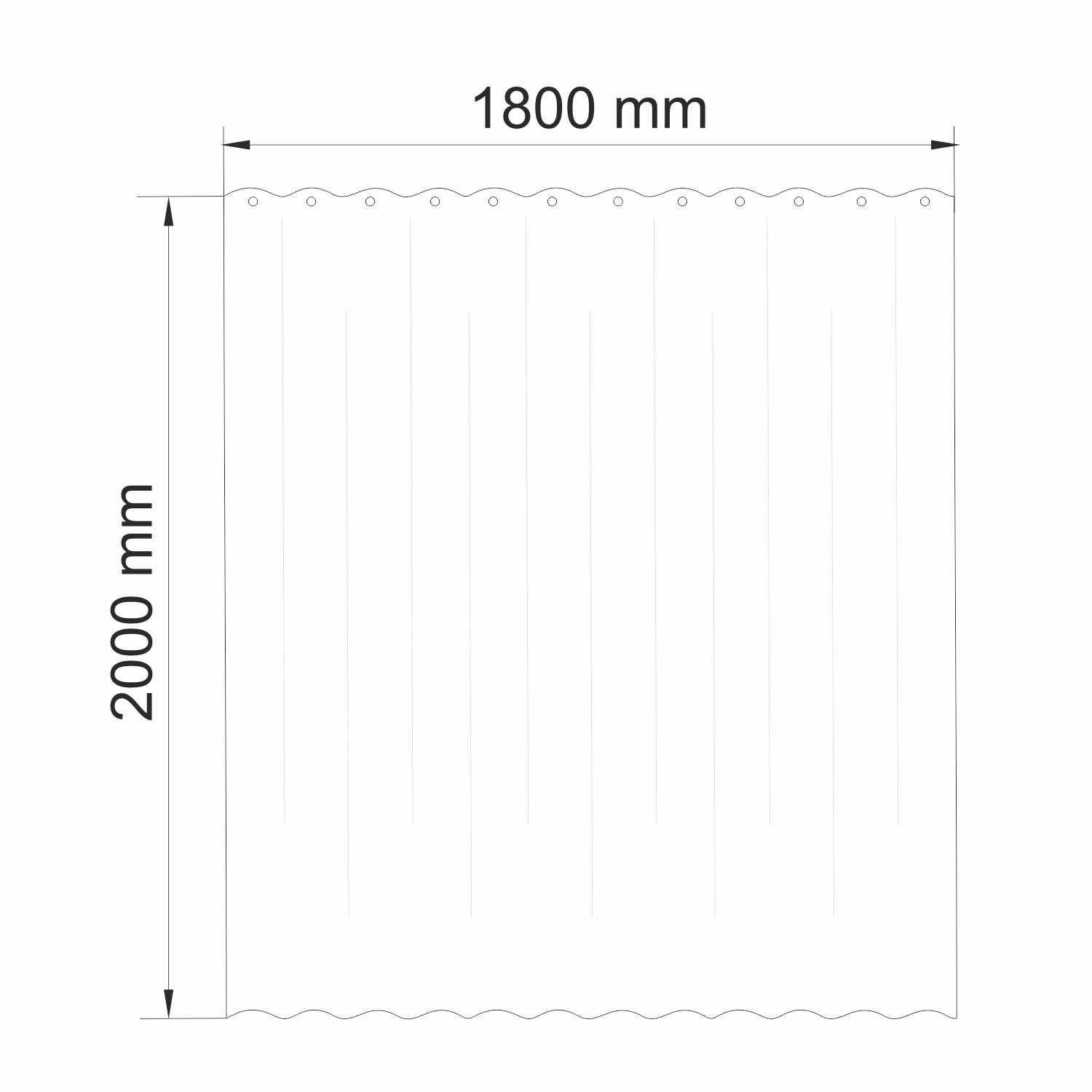    1800*2000  WasserKRAFT Rossel SC-57103