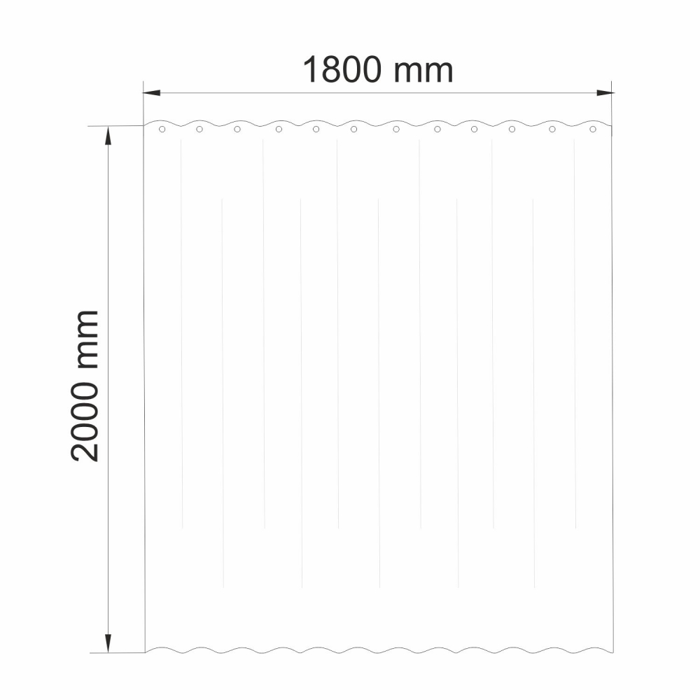    1800*2000  WasserKRAFT Rossel SC-57103