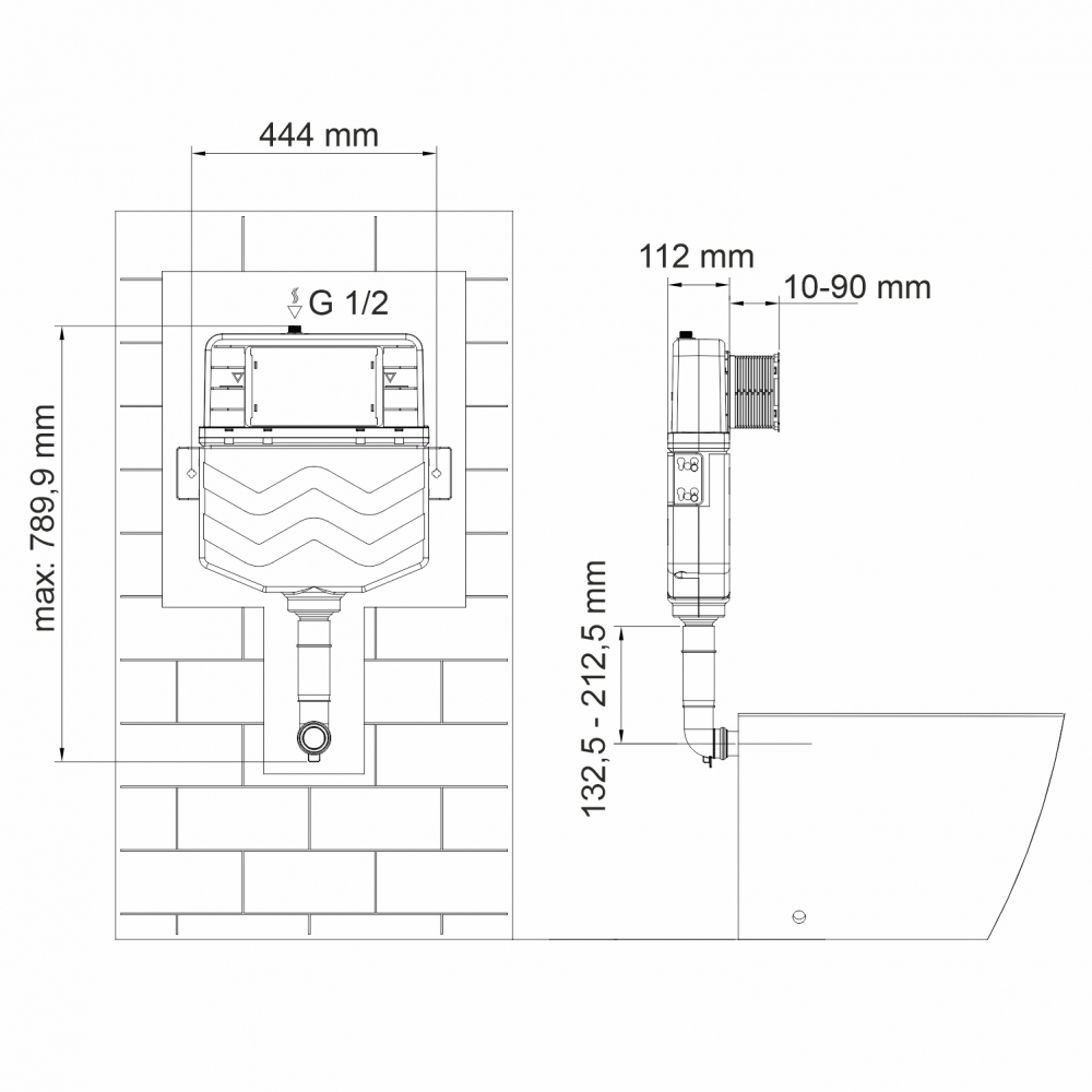    WasserKRAFT Aller 10TLT.031.ME.CH01     