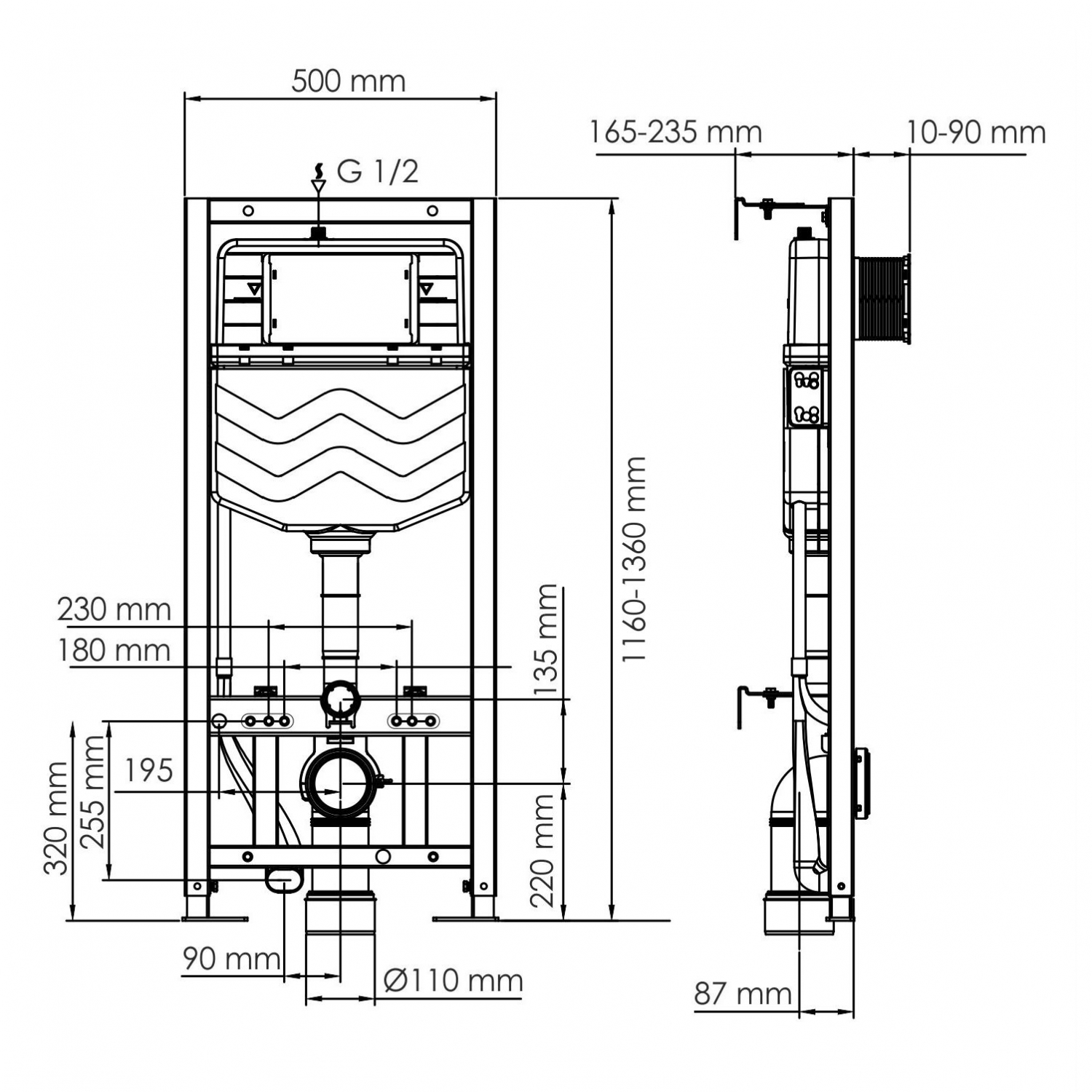     WasserKRAFT Aller 10TLT.010.ME.WH01    