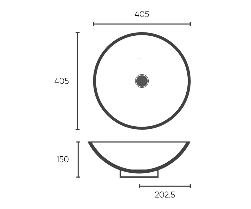 -    405*405*150  Bronze de Luxe Sphera 6203 