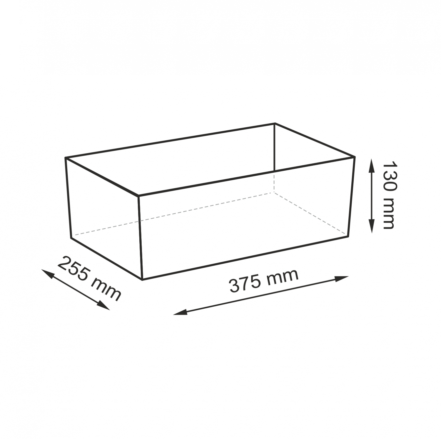  375*255*130  WasserKRAFT Aula WB-110-L